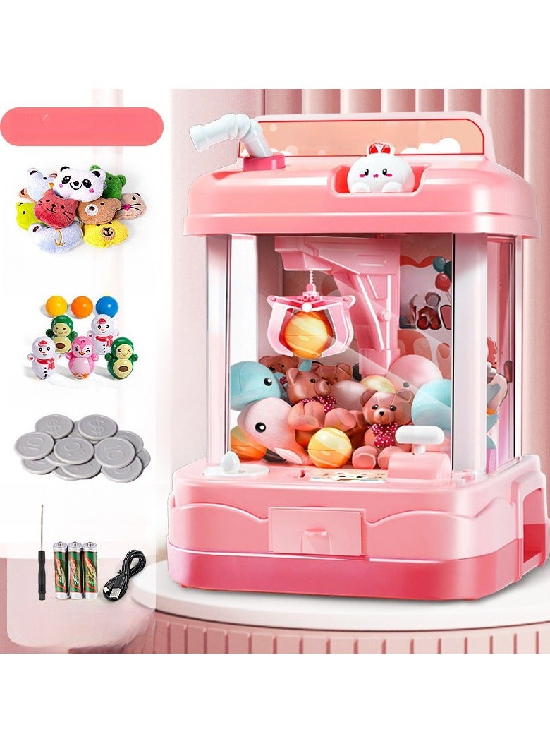 Children's Claw Machine Coin Operated Small Household Toy With Twisted Eggs - Image 1