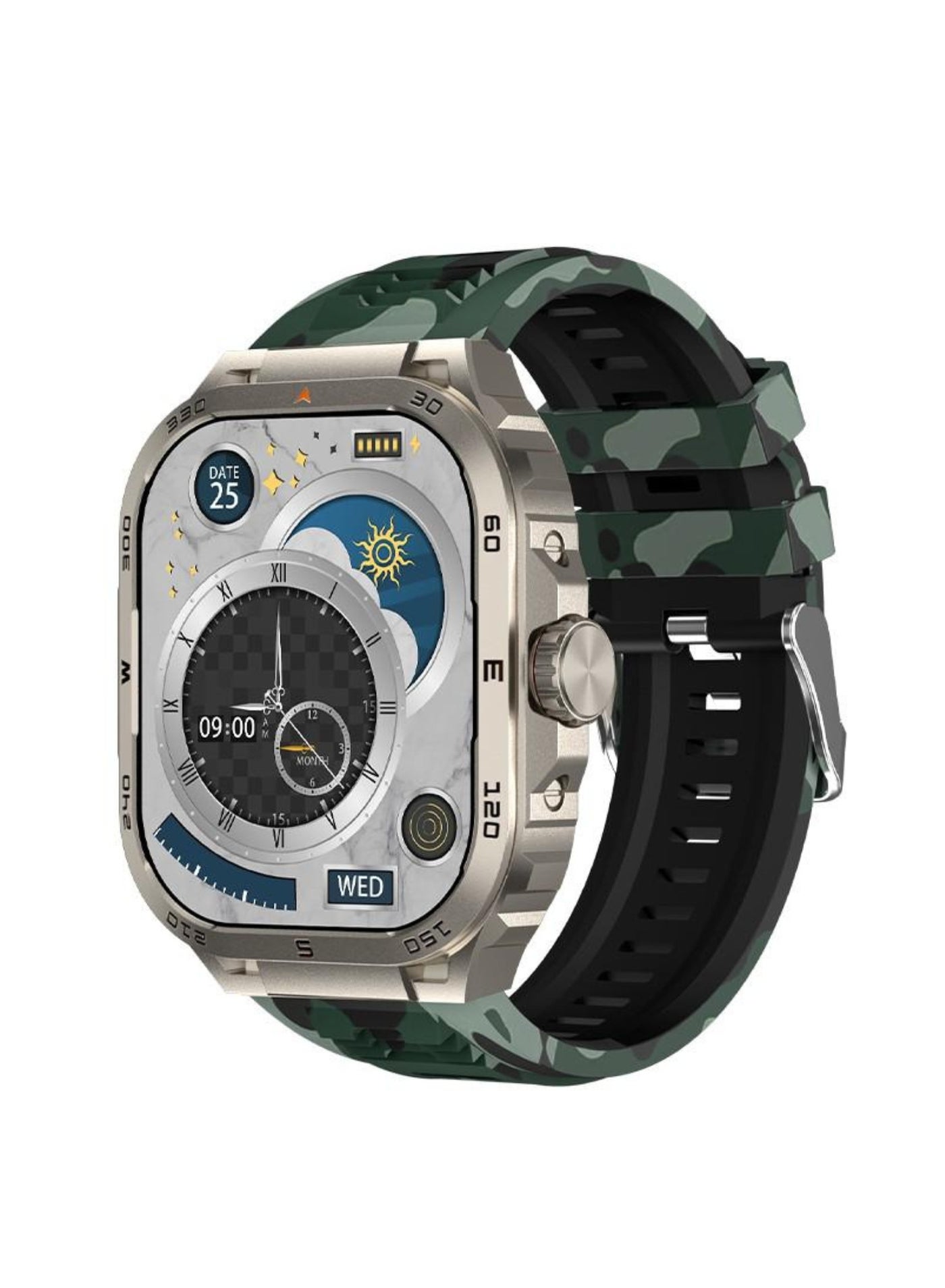 Hie-Q SmartWatch Z20 Japanese quality with Shock proof Screen, Water Proof, Health Monitoring, Bluetooth Calling & Sports Modes – Long Battery Life
