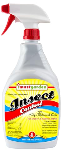 IMUSTGARDEN I Must Garden Insect Control: Kills & Repels Aphids, Whiteflies, Mites, Gnats, and More - 32oz Spray - Image 1