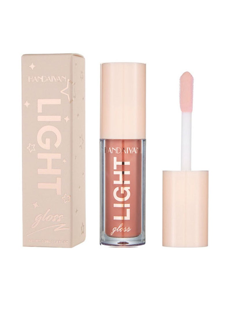Handaiyan Lip Gloss Jelly Hydrating Moisturizing Long Lasting High Glossy Light Stain Super Shiny Balm Oil Tinted Treatment Lips Glow Glass Shine Makeup Color Bright Lifter Lip Care For Women Girls  - Image 2