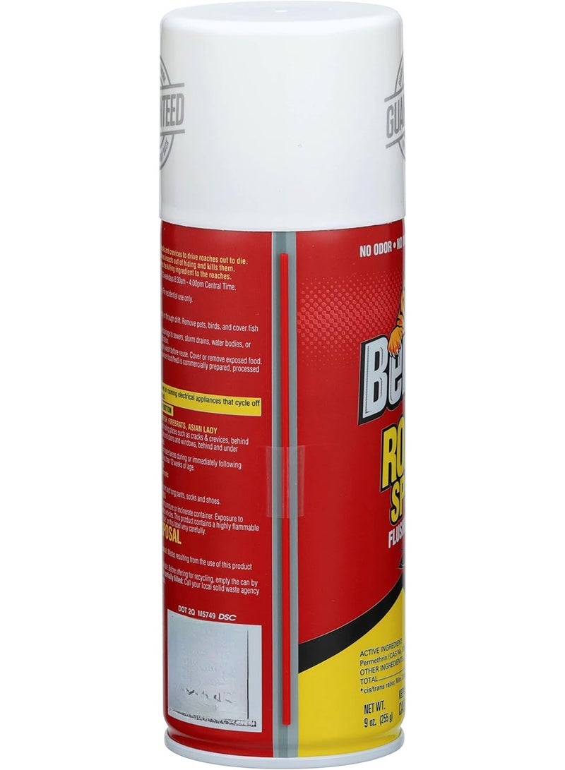 Bengal Roach Spray Odorless Stain Free Dry Spray Aerosol Cans 255G - Image 5