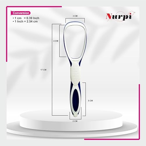 Nurpi soft Plastic silicon Premium Tongue Cleaner for Fights Bad Breath Oral Health Care Tool, Easy to Use for Adults and KidsTravel Friendly (5) - Image 2