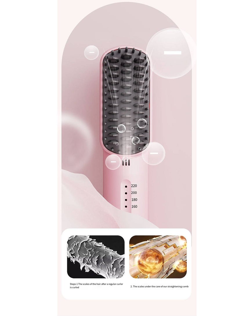 general 2-in-1 Ionic Hair Straightener & Curling Iron – Dual Styling with Ceramic Plates - Image 2