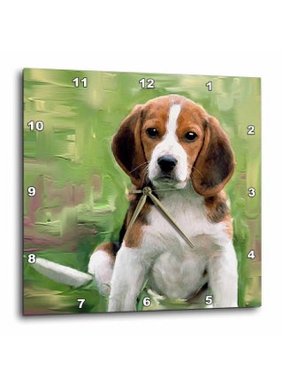 Llc Beagle Puppy Wall Clock 10 By 10Inch - pzsku/ZC8E04490032AECCDA378Z/45/_/1693487048/df122956-0fc3-4a5b-bc86-feb72b027d01