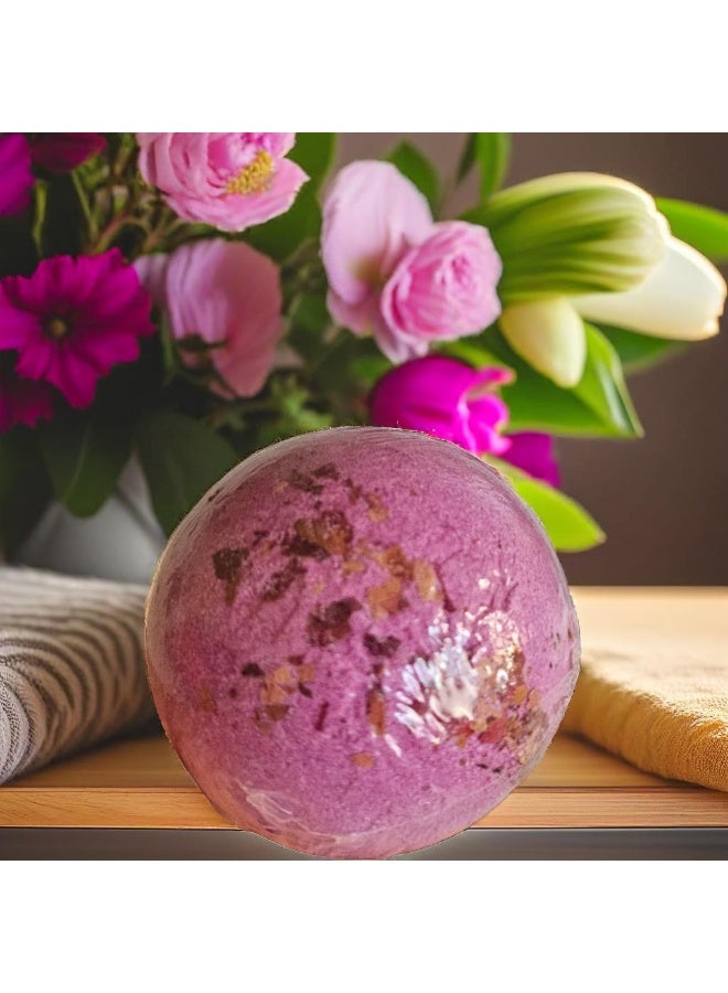 سوبلي شيز قنابل الاستحمام المنعشة – عبوة عائلية من 4 قطع – يدوية الصنع، نباتية، طبيعية، ومقشرة للبشرة - Image 5