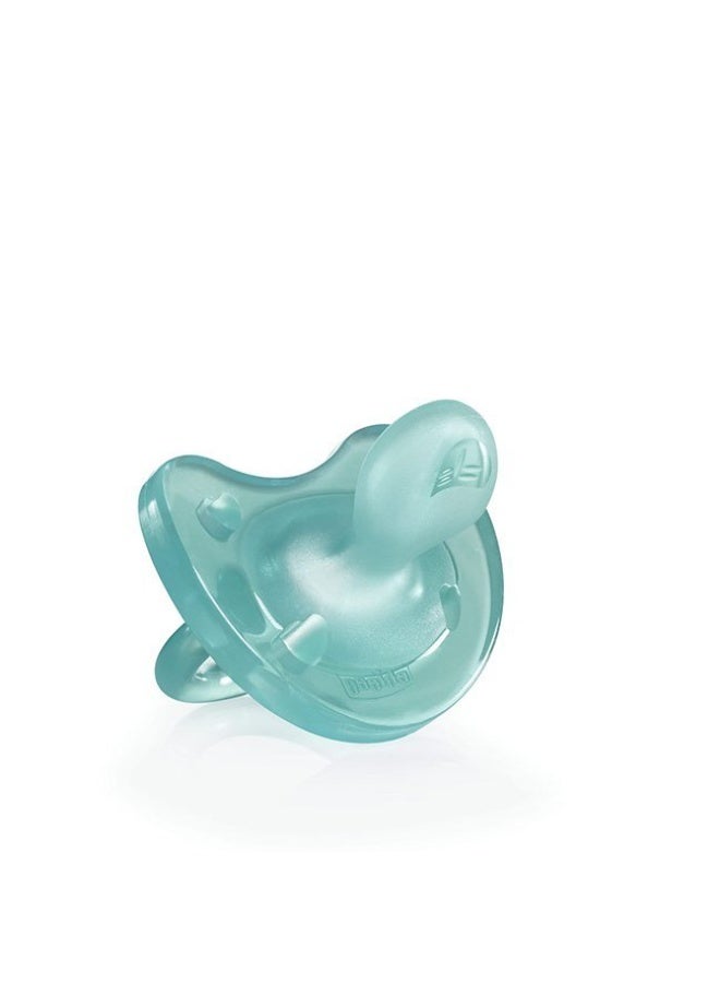 Chicco Physio Soft Silicone Pacifier Blue 16-36m 1unit - Image 1