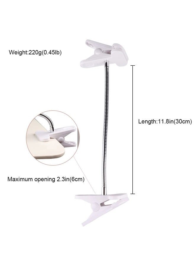 KnowU Gooseneck Bed Phone Holder Mount Flexible Long Arm Clip Clamp for Desk, Nail Practice Hands Bendy Lazy Bracket Bedside Stand CL04 - Image 3