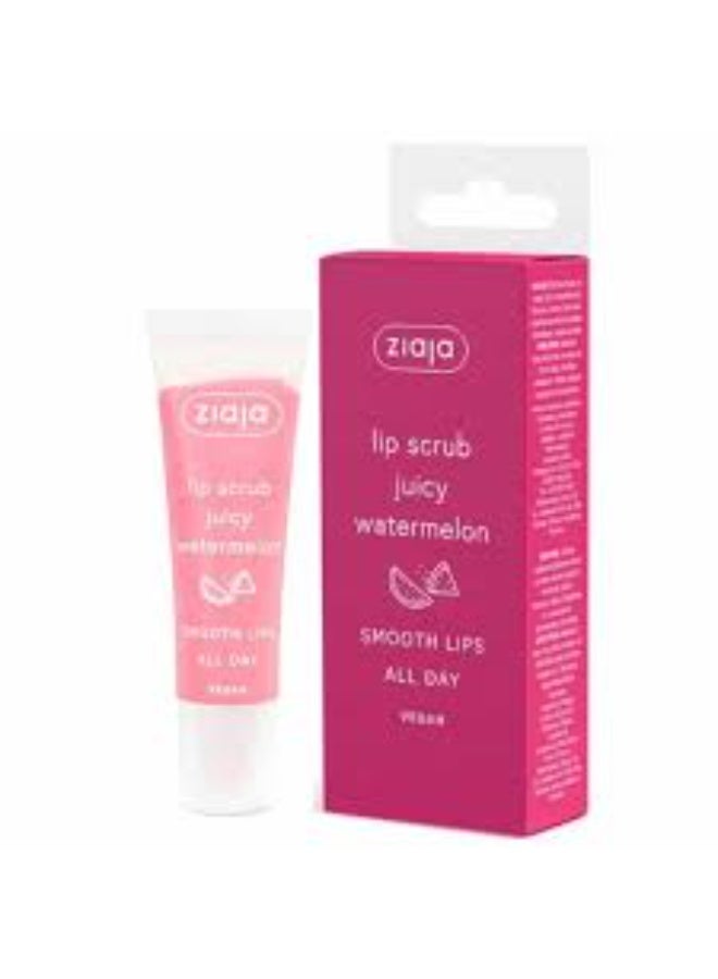 Ziaja Sugar Lip Scrub Juicy Watermelon 12ml - Image 3