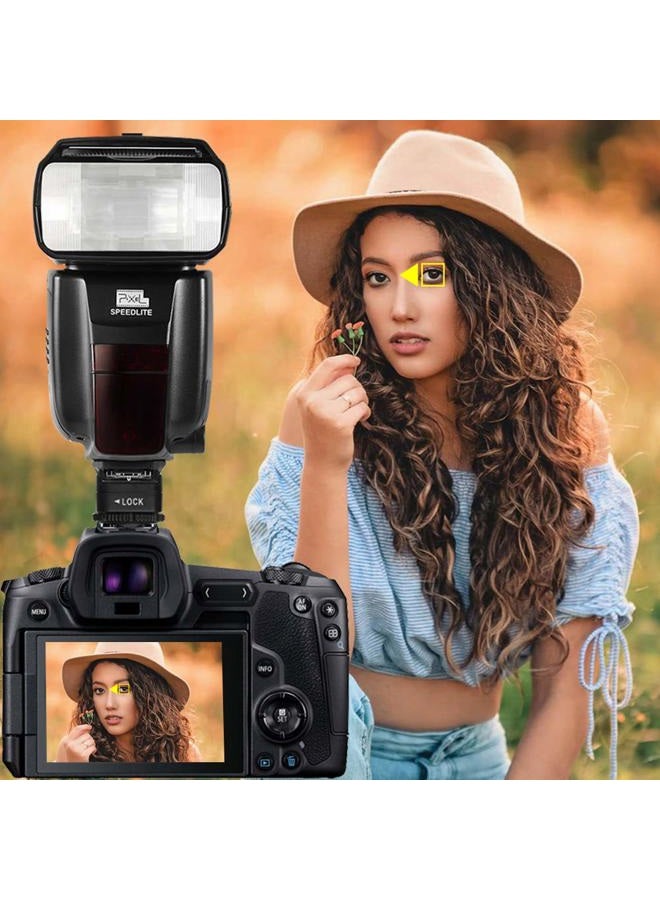 Pixel E-TTL Flash TF-321 Hot Shoe Adapter with Extra PC Sync Port for Canon DSLRs and Flashguns - Image 5