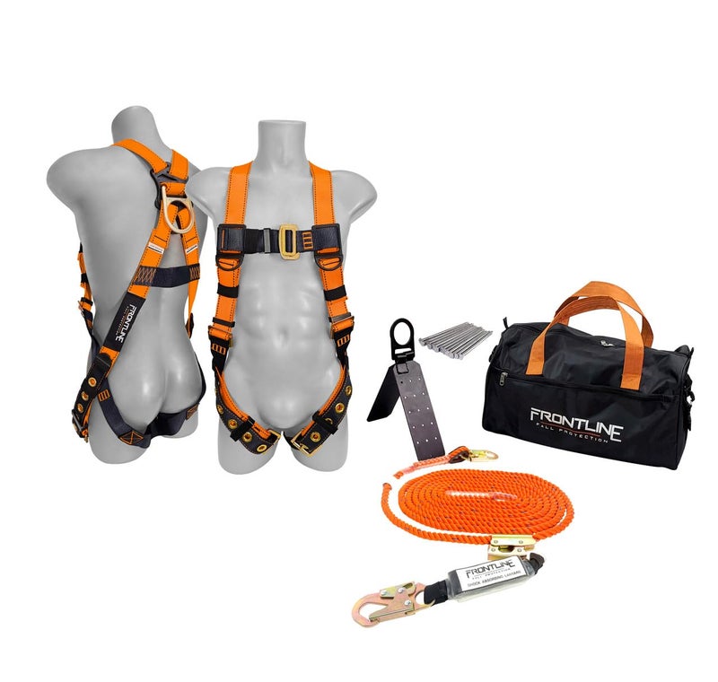 Frontline RKSPTB25 Combat Complete Roofers Kit with 25 Lifeline