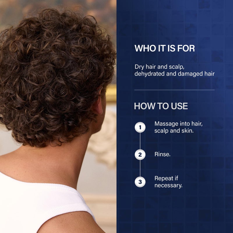 Keune شامبو أساسي 1922 من J.M. Keune، منظف متعدد الاستخدامات، غسول لللحية وغسول للجسم للرجال، 8.5 أونصة سائلة - Image 4