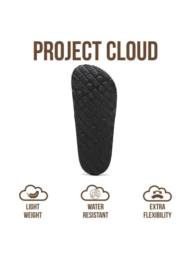 Project Cloud Genuine Leather Clogs for Women - Memory Foam Insole Womens Clogs Non-Slip Outsole Mules for Women Footwear - Women's Mules & Clogs Fall Shoes (Haven), Thyme Suede, 6.5 - Image 4