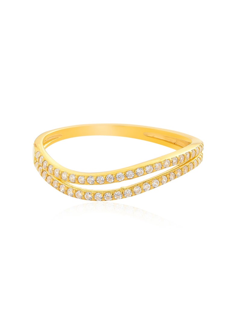 BAFLEH JEWELLERY Premium 22K Gold Rings with Artistic Shapes for a Refined Look  - Image 2