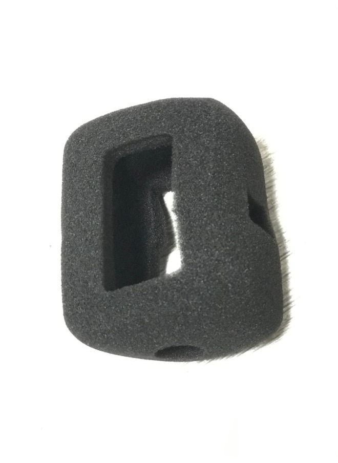 Suitable For Gopro Hero9/10/11 Sports Camera Windproof Cover Height Sponge Noise Reduction Windproof Cover Foam Cover-Color:Windproof Cover Black - Image 1
