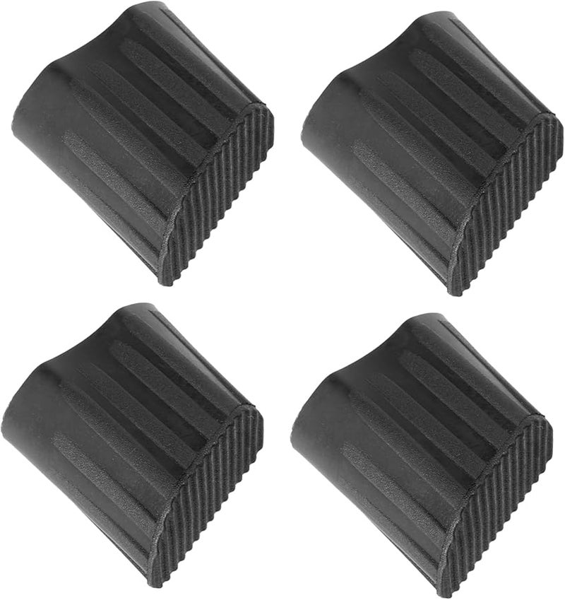 Tehaux 4 Pcs Non Slip Ladder Feet Covers Adjustable Anti Skid Pads For Home Office - Image 1