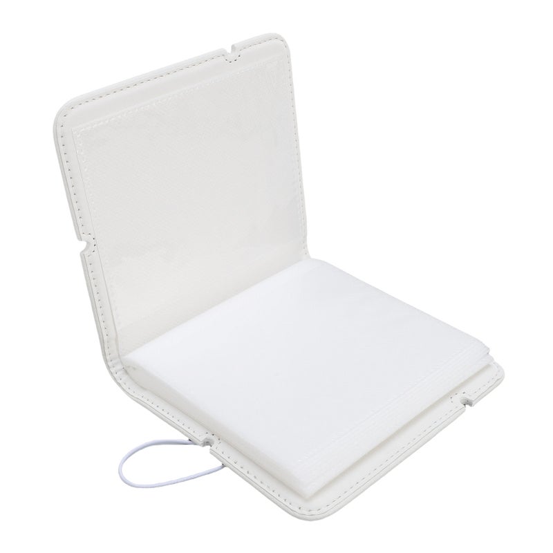 Photo Album Book Fit for Polaroid 600 W210 W300 W400 Photo Sizes Instant Photo Album PU Leather Clear PVC Film White - Image 4