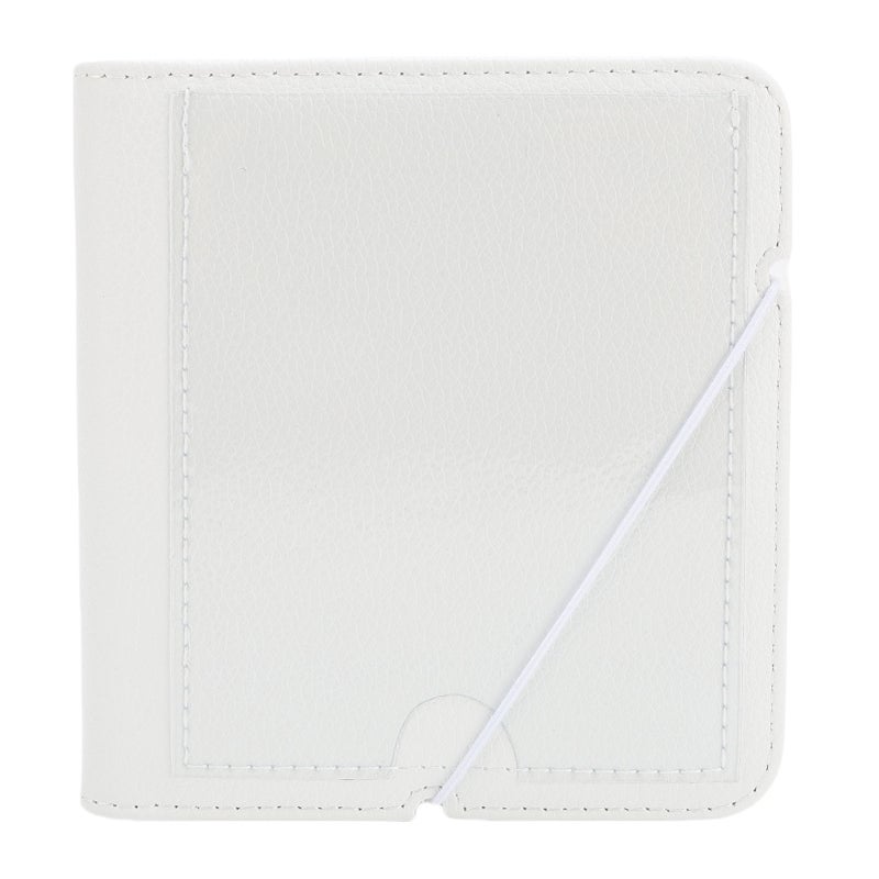 Photo Album Book Fit for Polaroid 600 W210 W300 W400 Photo Sizes Instant Photo Album PU Leather Clear PVC Film White - Image 1
