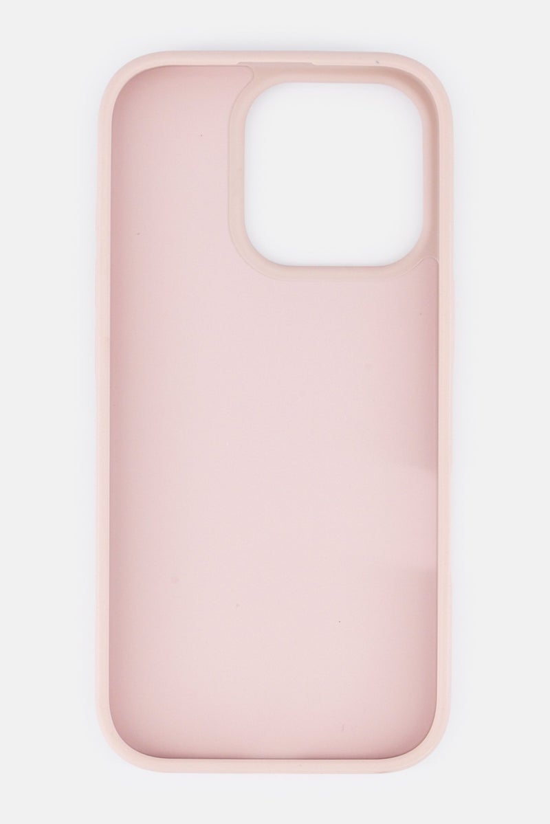 GUESS iPhone 16 Pro Brand Logo Protective Case, Pink - Image 3