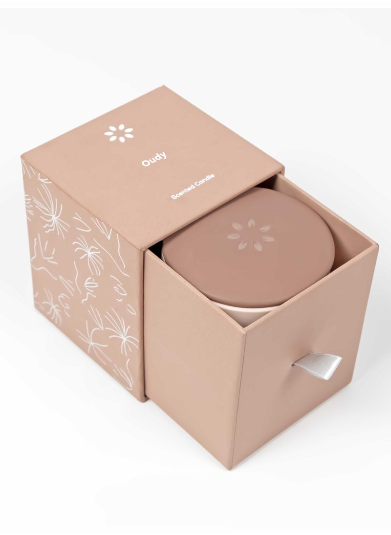 Dr Scent - Scented Candle - Perfect for Creating a Cozy and Relaxing Atmosphere in any Room, Gift Set for all Festivals (OUDY) - Image 1