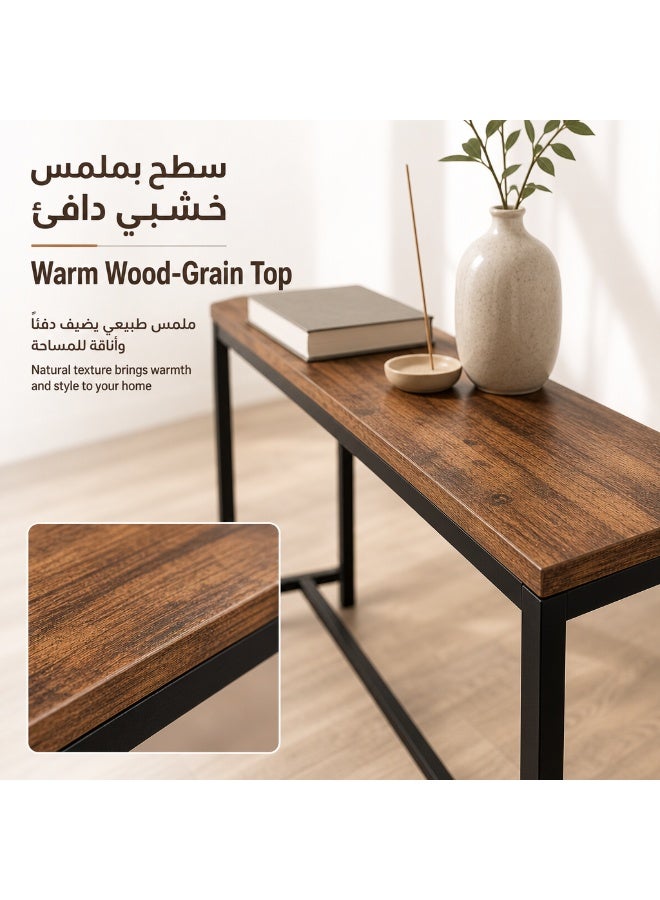 HXDream 180CM Extended Console Table,Simple Sofa Table,Vintage Table,Home Coffee Corner Display Entryway Table, Display Table For Couch Hallway Entrance Living Room - Image 5