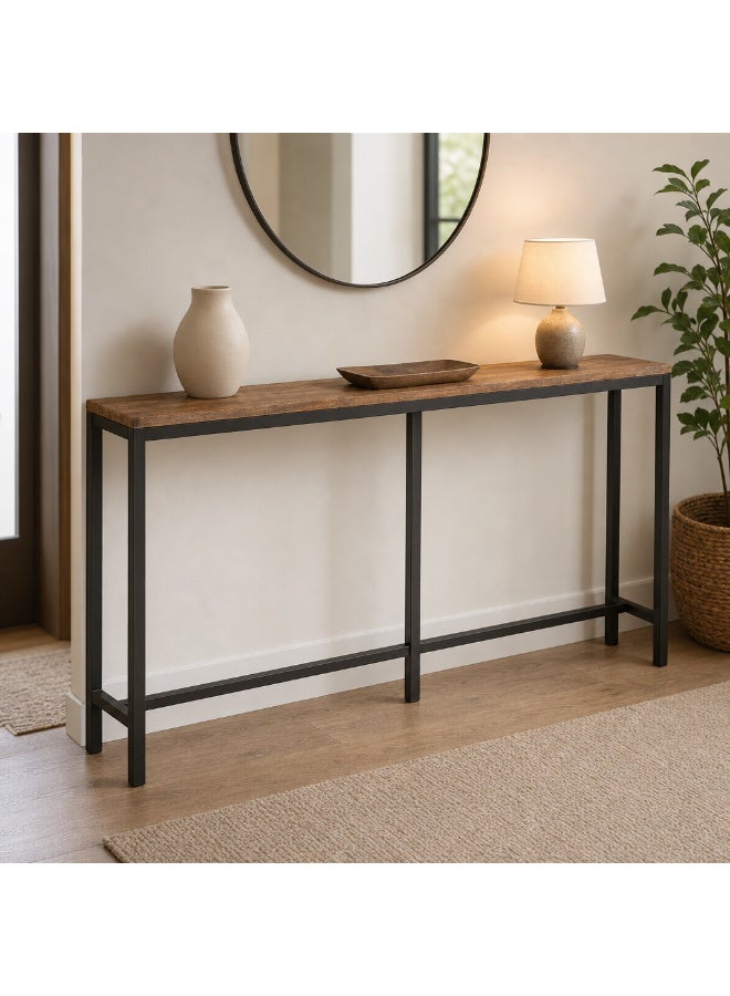 HXDream 180CM Extended Console Table,Simple Sofa Table,Vintage Table,Home Coffee Corner Display Entryway Table, Display Table For Couch Hallway Entrance Living Room - Image 1