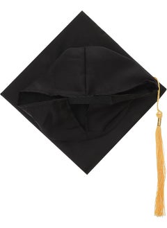 ZVEV 3PCS Graduation Cap, Adjustable Mortar Board Black Graduation Cap Adult Graduation Cap Graduation Caps for Fancy Dress Accessory Photo Props  - Image 4