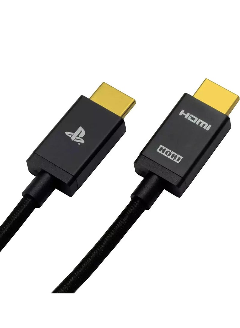 HORI HDMI 2.1 High-Speed Cable for PS5/PS4, Xbox & Smart TVs | 2M Ultra HD Gaming HDMI Cable Supports 8K@60Hz & 4K@120Hz | HDR, eARC, VRR, 48Gbps Bandwidth | Durable & Lag-Free Performance - Image 5