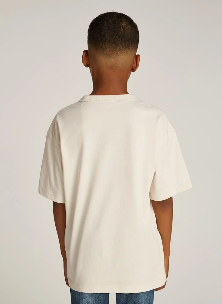 كالفن كلاين جينز Kids Essential Logo T-Shirt