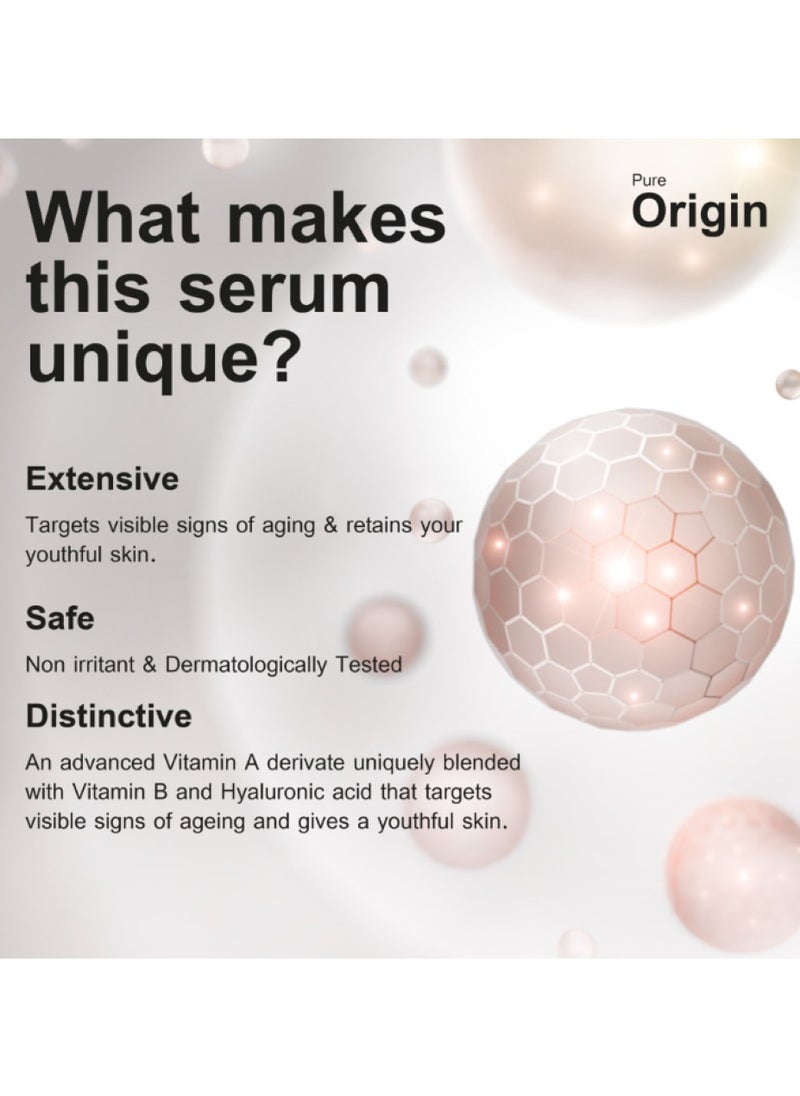 Pure Original - Pure Origin Retinol 2% + HA Serum 30ml - Image 1