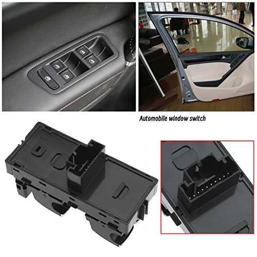 SING F LTD Power Window Lifter Switch Window Control Switch 5G0959857/5GG 959 857 A/ 5G0 959 857C Compatible with Arteon Variant Automotive Replacement Parts Black - Image 2