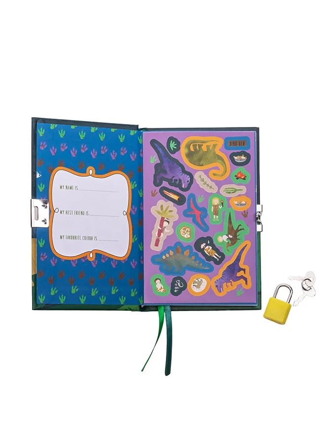 Floss & Rock Colorful Secret Diary With Lock