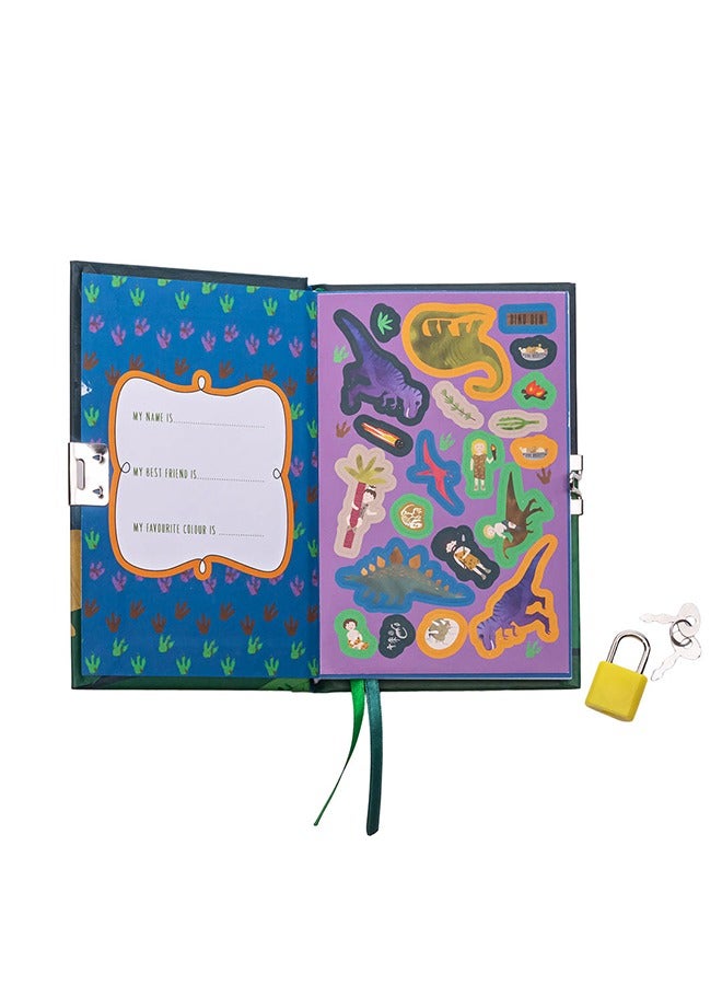 Floss & Rock Colorful Secret Diary With Lock - Image 3