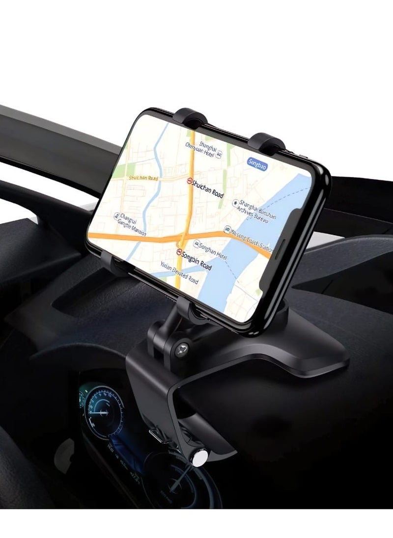 Yesido Dashboard Holder 900° Rotation Multifunctional Mobile Phone Car Holder  - Image 4