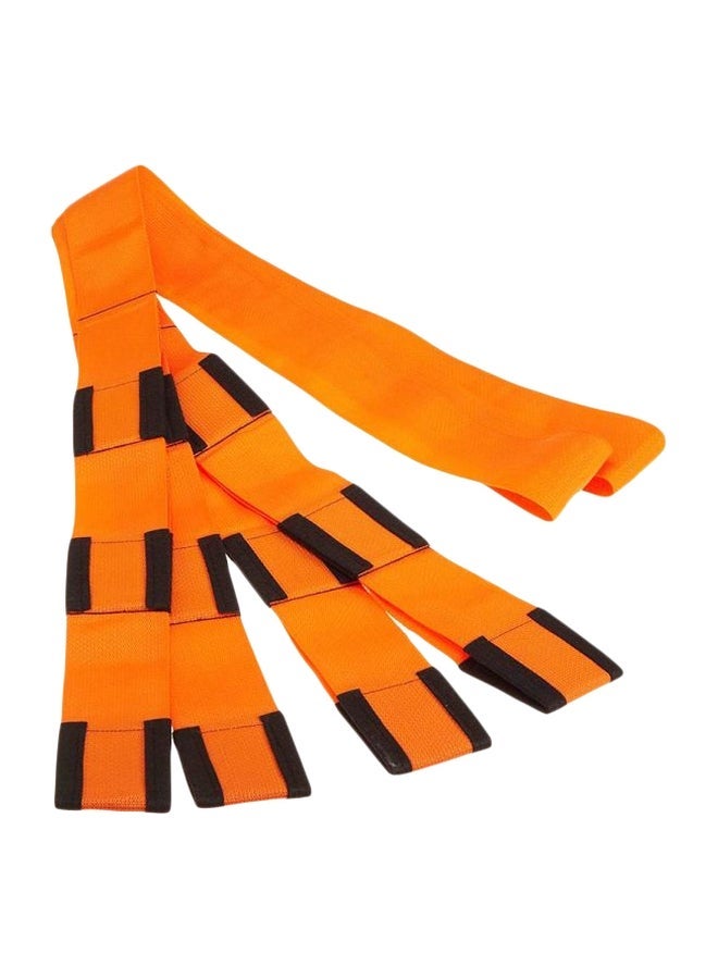 NIBEMINENT Polypropylene Furniture Lifting Belt Orange/Black 112x3x0.2inch - Image 1