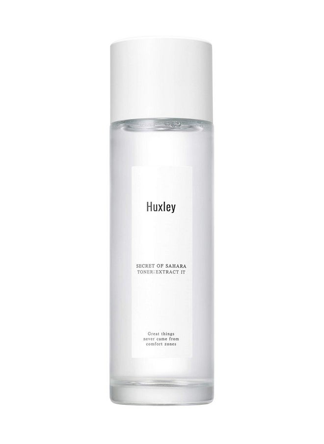 Huxley Secret Of Sahara Toner Extract It 4.06 Fl. Oz. Korean Skin Care Ph Balancing Toning Water Refreshes And Hydrates Skin  - Image 1