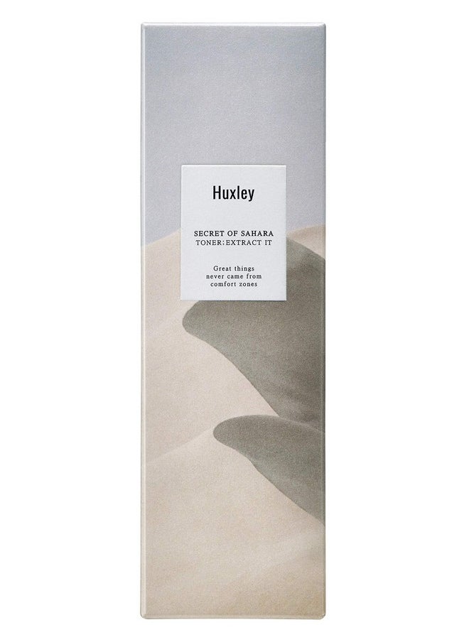 Huxley Secret Of Sahara Toner Extract It 4.06 Fl. Oz. Korean Skin Care Ph Balancing Toning Water Refreshes And Hydrates Skin  - Image 2