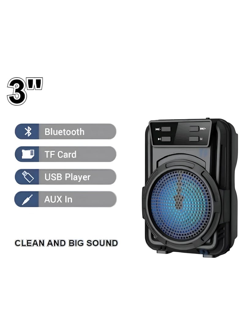 Portable Wireless Bluetooth Speaker GTS-1360 Support USB, Micro SD