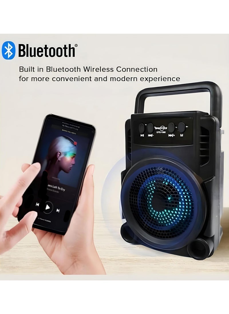 Portable Wireless Bluetooth Speaker GTS-1360 Support USB, Micro SD