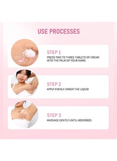SAKURA Gluta Brightening Underarm Cream, Sakura Underarm Whitening Pearl Capsule, Brightening Booster Sakura Pearl Capsules,  Sakura Gluta Brightening Underarm Cream  - Image 5