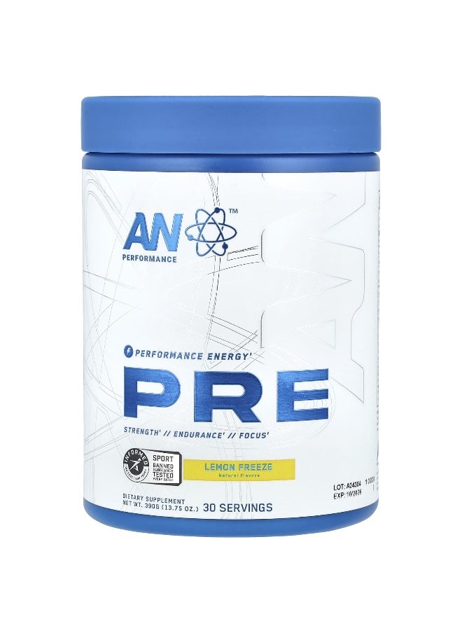 Abe - ABE, Pre-Workout, Lemon Freeze, 13.75 oz (390 g) - Image 1
