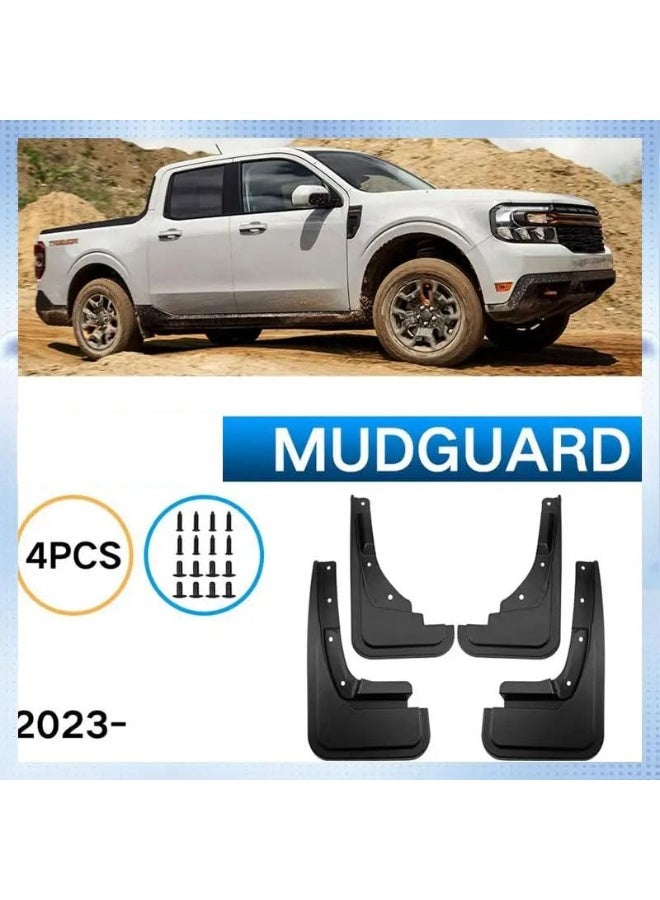 Generic For Ford Maverick 2023, 4PCS Car Mudguard Mud Flaps Splash Mud Guard Fender Car Accessories  - Image 2