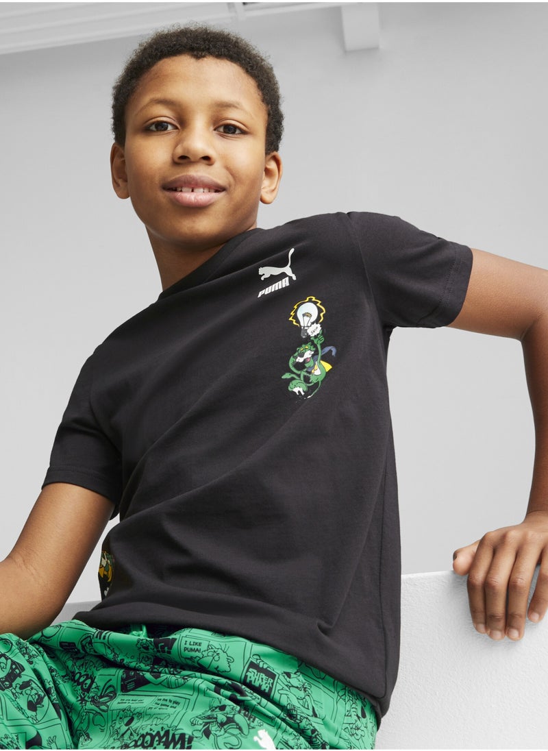 PUMA Classics Super Kids Boys T-Shirt Youth  - Image 1