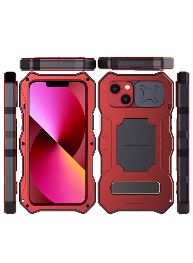 زبون حافظة لهاتف iPhone 13 Camshield مقاومة للصدمات ومقاومة للماء والغبار مع حامل معدني - Image 2