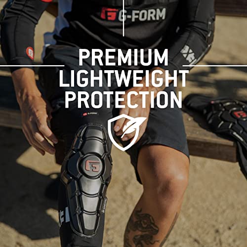 G-Form حراس الركبة G-Form Pro-X3 لدراجات الجبال - حراس ركبة للدراجين الرياضيين - كم ضغط للركبة لركوب الدراجات الجبلية والمزيد - وسادات حماية لدعم الركبة - أسود، حجم متوسط للبالغين - Image 3
