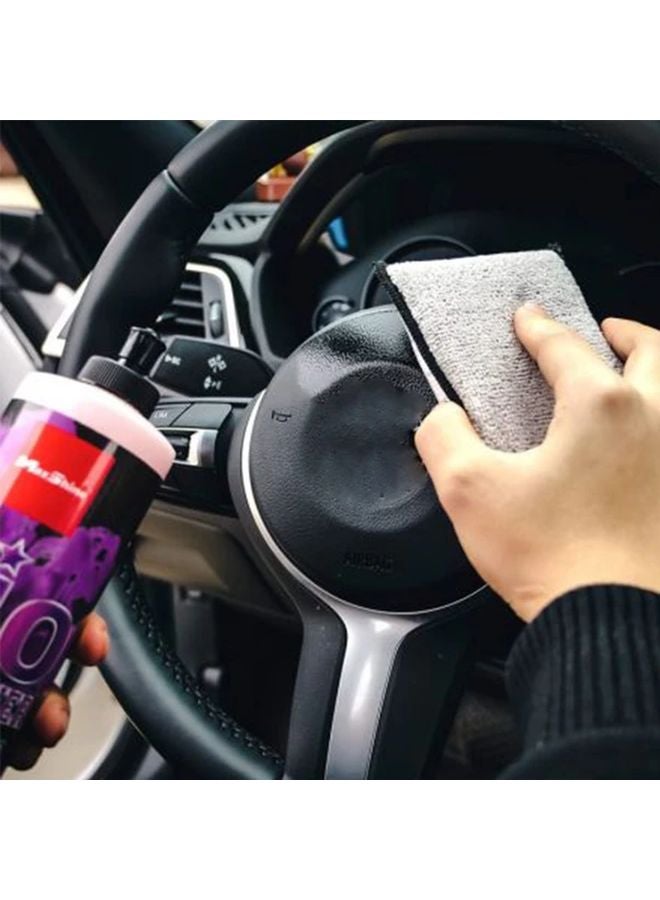 إسفنجة تنظيف السيارات زرقاء 2 قطعة، منشفة مزدوجة الجوانب، قطعة فرك، أداة للداخلية - Image 3