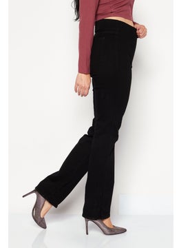 NYDJ Women Regular Fit Plain Denim Jeans, Black  - Image 4