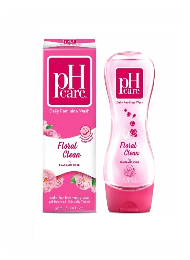 Floral Clean Feminine Wash 50ml - pzsku/ZC8E366A1918AE2445E01Z/45/_/1728730348/dad118d3-1b10-4029-8a30-319b5940e767