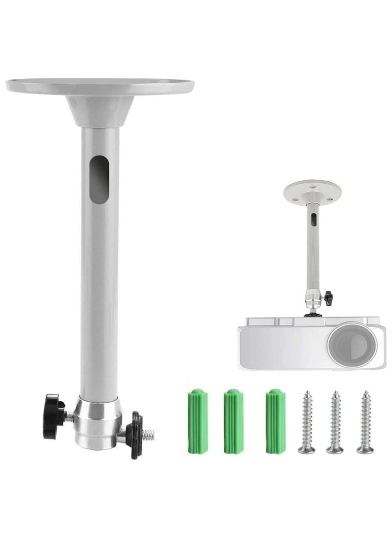 AROAQ - Universal Projector Ceiling Mount Bracket 360 Swivel 90 Tilt Wall Mount Hanger Tilt And Swivel Projector Holder for Most Mini Projector Bracket - Image 1