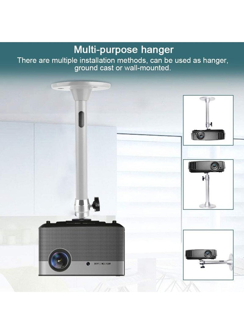 AROAQ - Universal Projector Ceiling Mount Bracket 360 Swivel 90 Tilt Wall Mount Hanger Tilt And Swivel Projector Holder for Most Mini Projector Bracket - Image 1