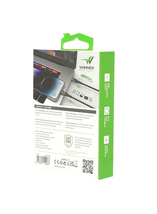 WE WINNER Winner USB-Lightning cable for charging and data transfer - Image 5